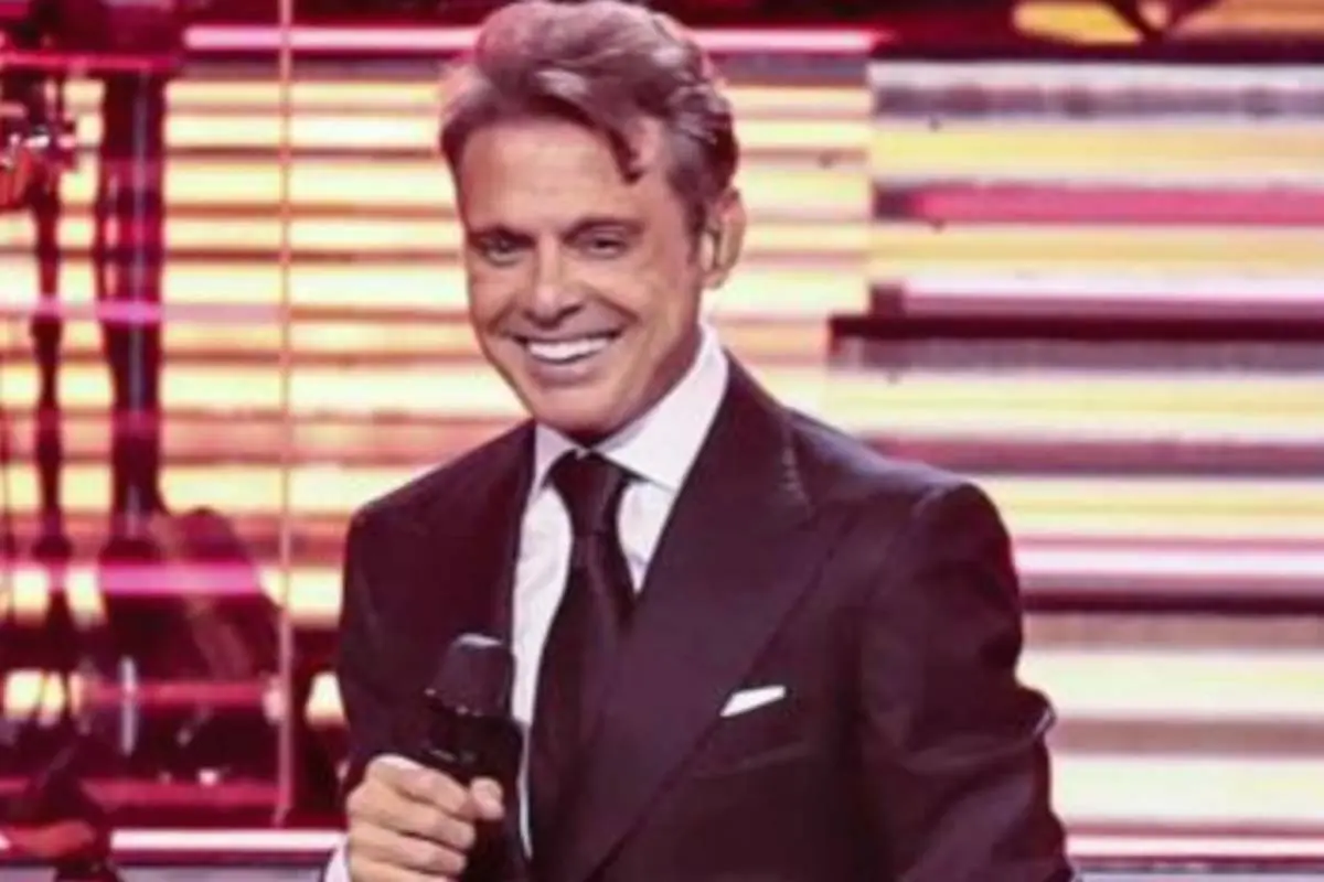 plano medio de Luis Miguel en show en Argentina