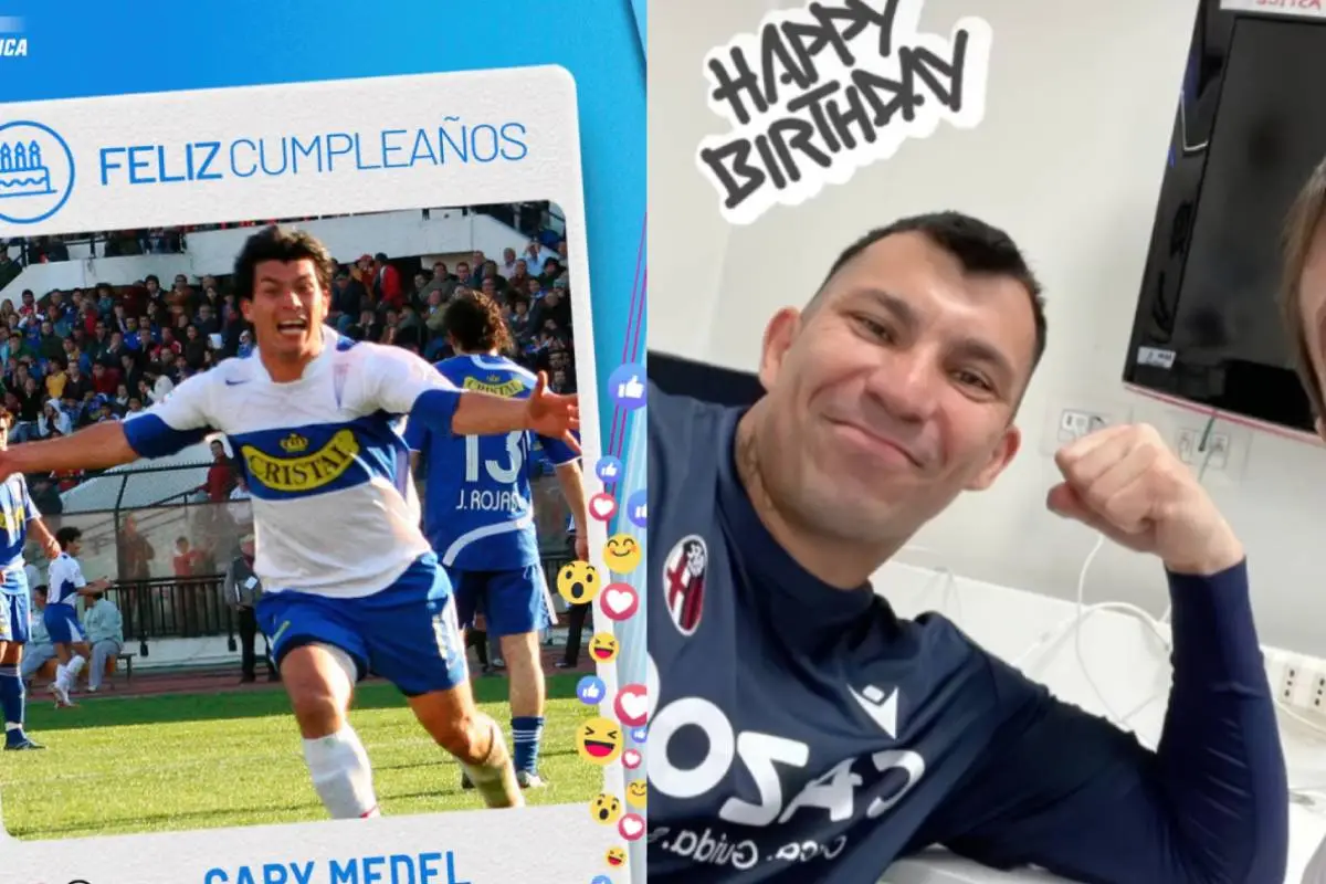 captura de Instagram story de Gary Medel