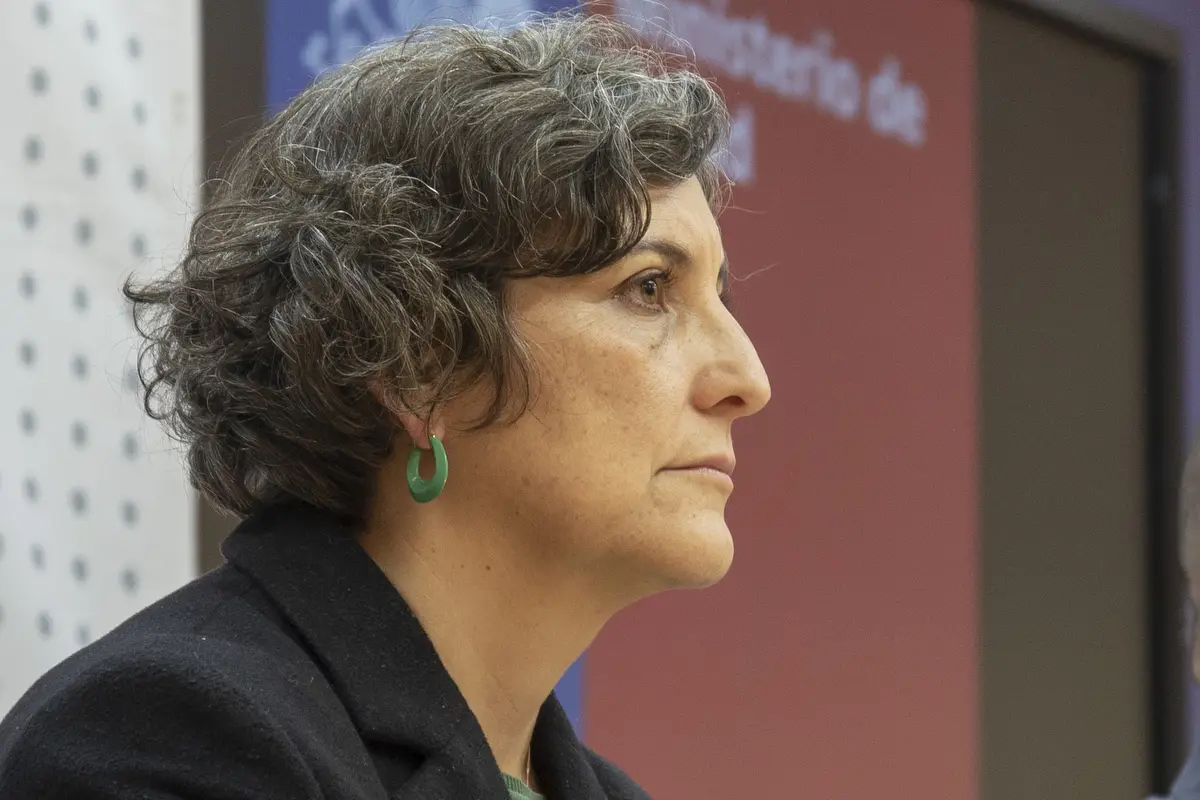 Ministra de Salud y Superintendente de Salud se refieren al fallo de la Corte Suprema, 11 de Agosto del 2023 / SANTIAGOMinistra de Salud, Ximena Aguilera.Ministra de Salud, Ximena Aguilera, junto al superintendente de Salud, Vctor Torres, se refieren al fallo de la Corte Suprema.CAROLINA OGGERO / AGENCIA UNO