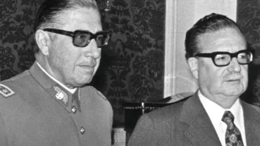 plano general de Salvador Allende y Augusto Pinochet