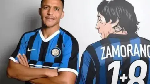 plano general de Alexis Sánchez en el Inter de Milán