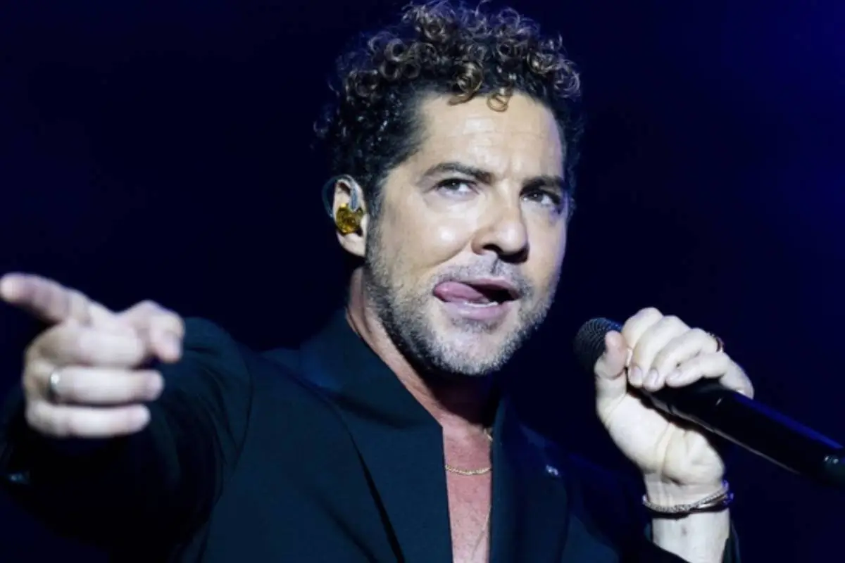 plano medio del rostro de David Bisbal