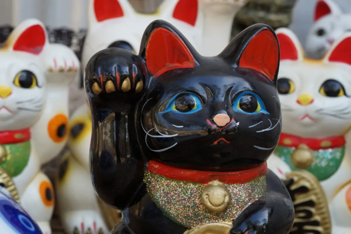 tres gatos de la suerte del horoscopo chino zodiaco