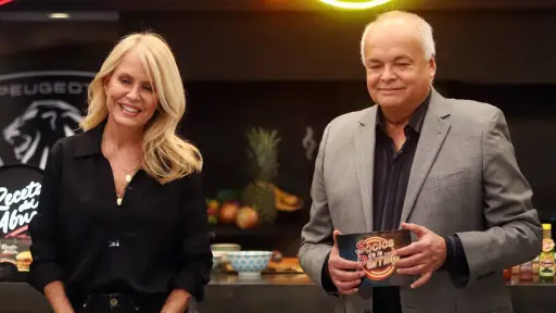 Cecilia Bolocco y Álvaro Salas