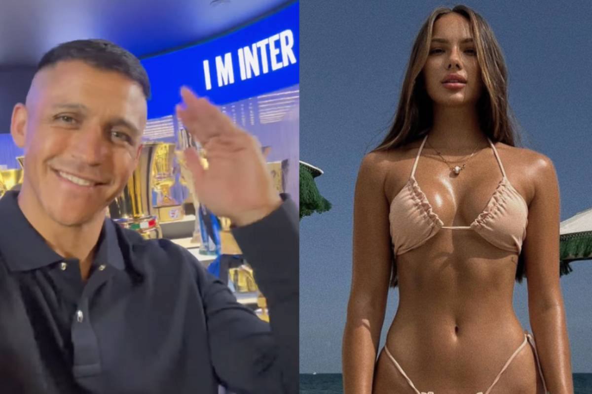 Alexis Sánchez firmó en Inter y viralizaron desnudo de su ex novia