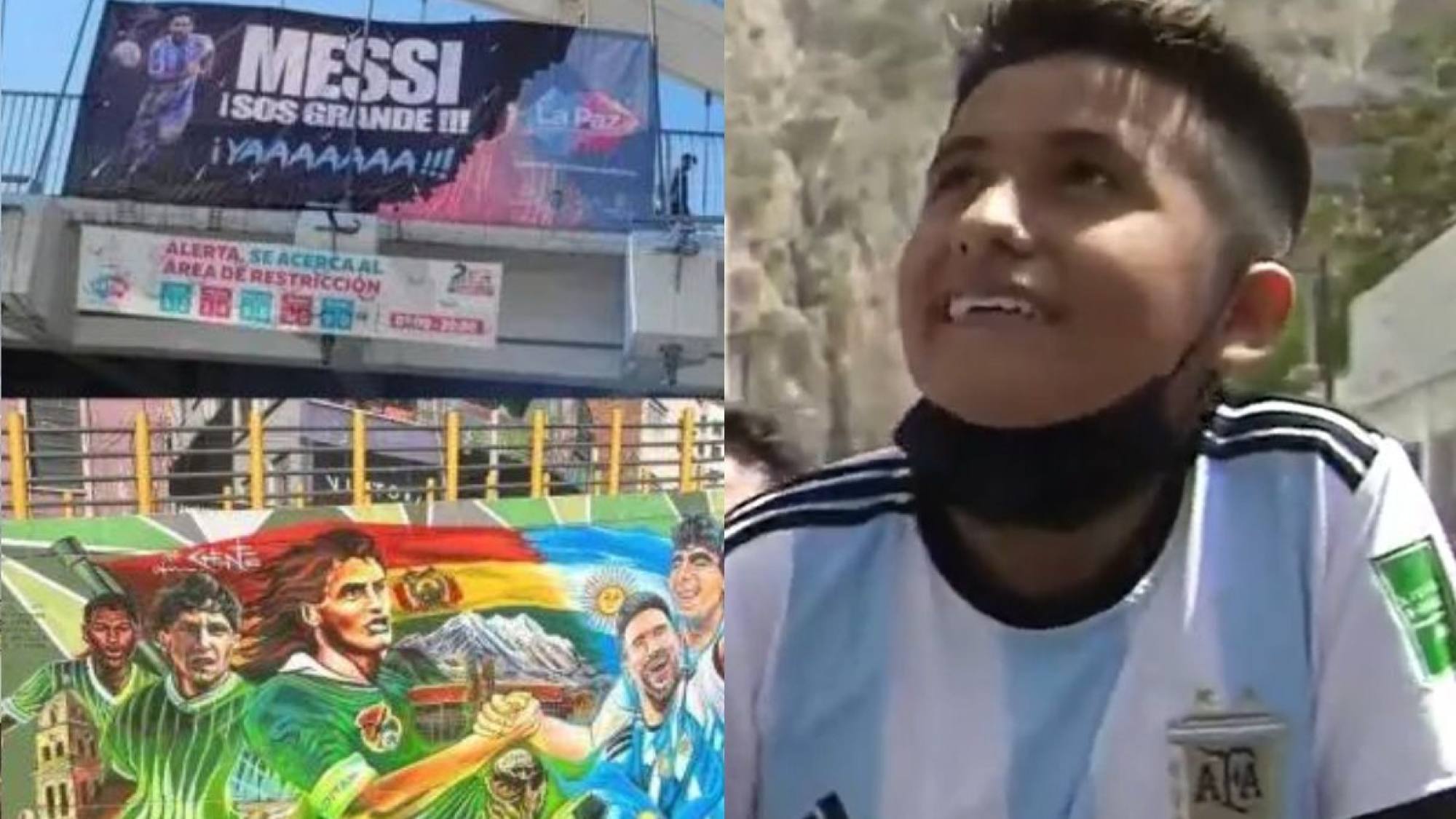 Lionel Messi Desata La Locura En La Paz