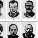 imagenes de rostros correspondientes a las láminas del test de szondi