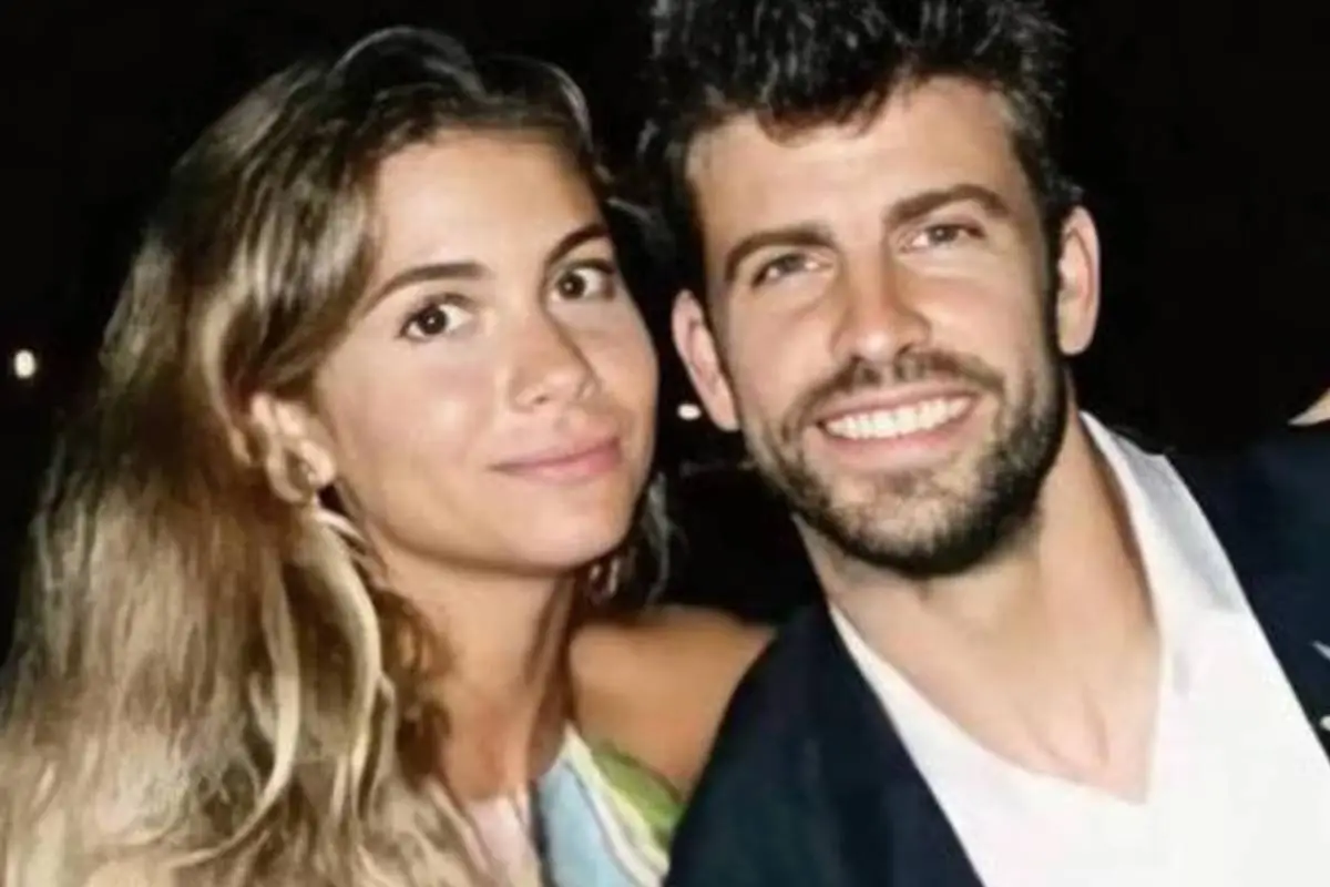Clara Chía con Gerard Piqué
