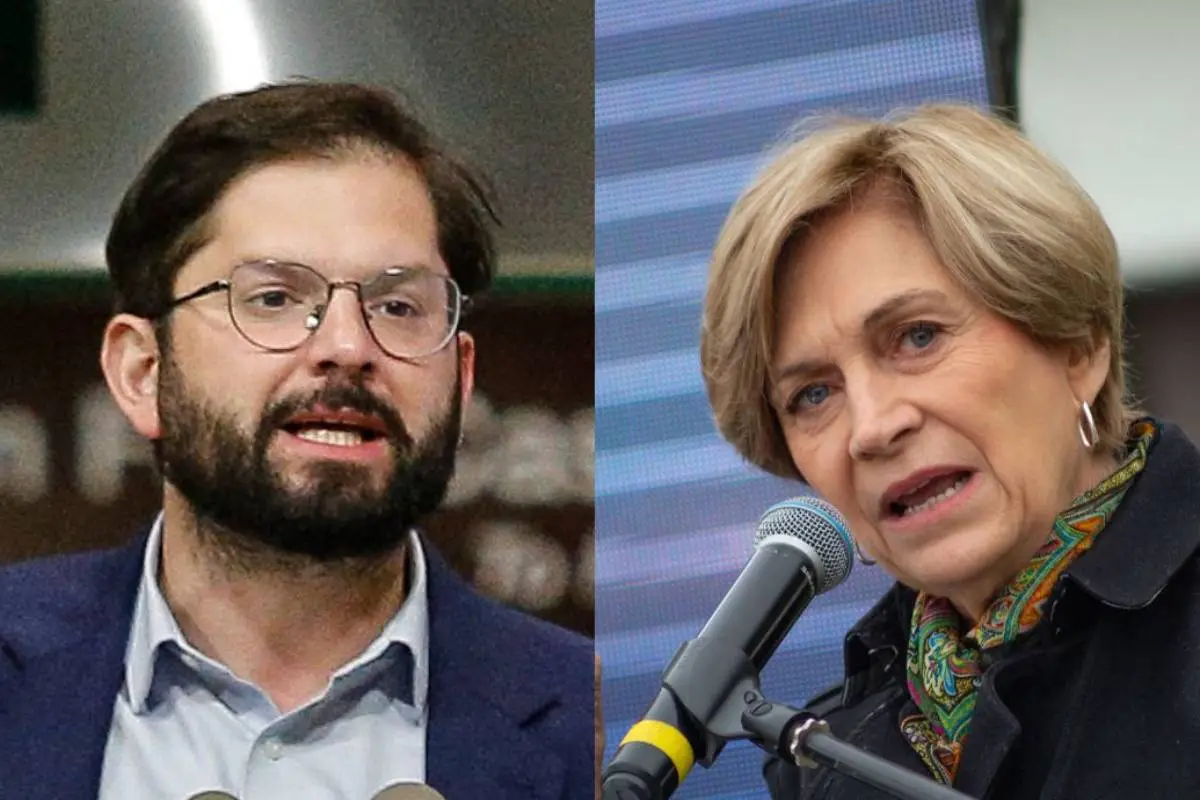 Presidente Boric y Evelyn Matthei