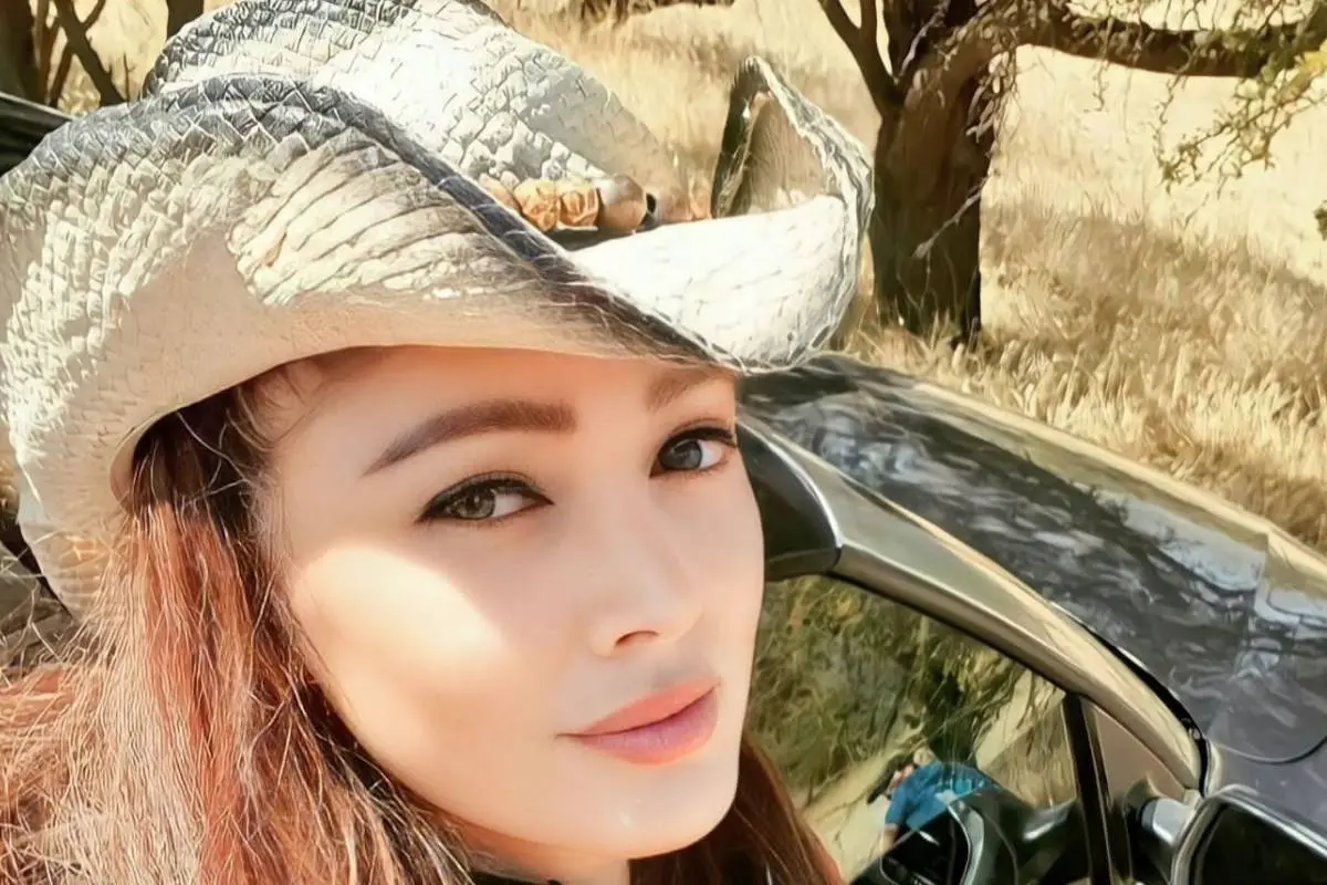 primer plano del rostro de Carolina Molina