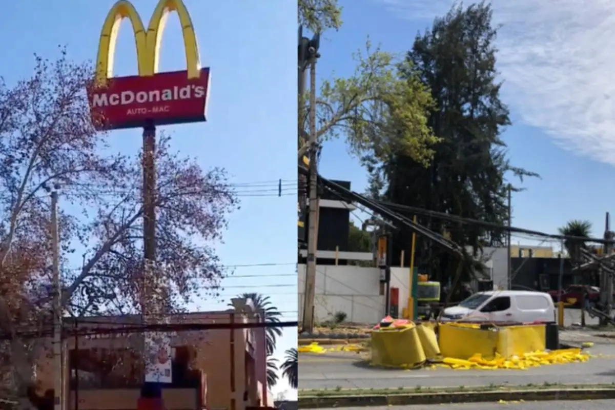 McDonald's de avenida Macul con Grecia en Santiago de Chile