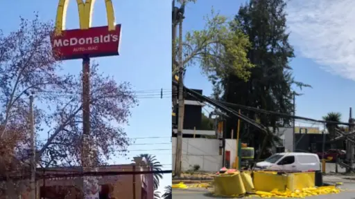 McDonald's de avenida Macul con Grecia en Santiago de Chile