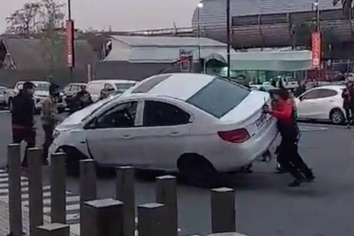 guardia atropellado en turbazo en La Florida