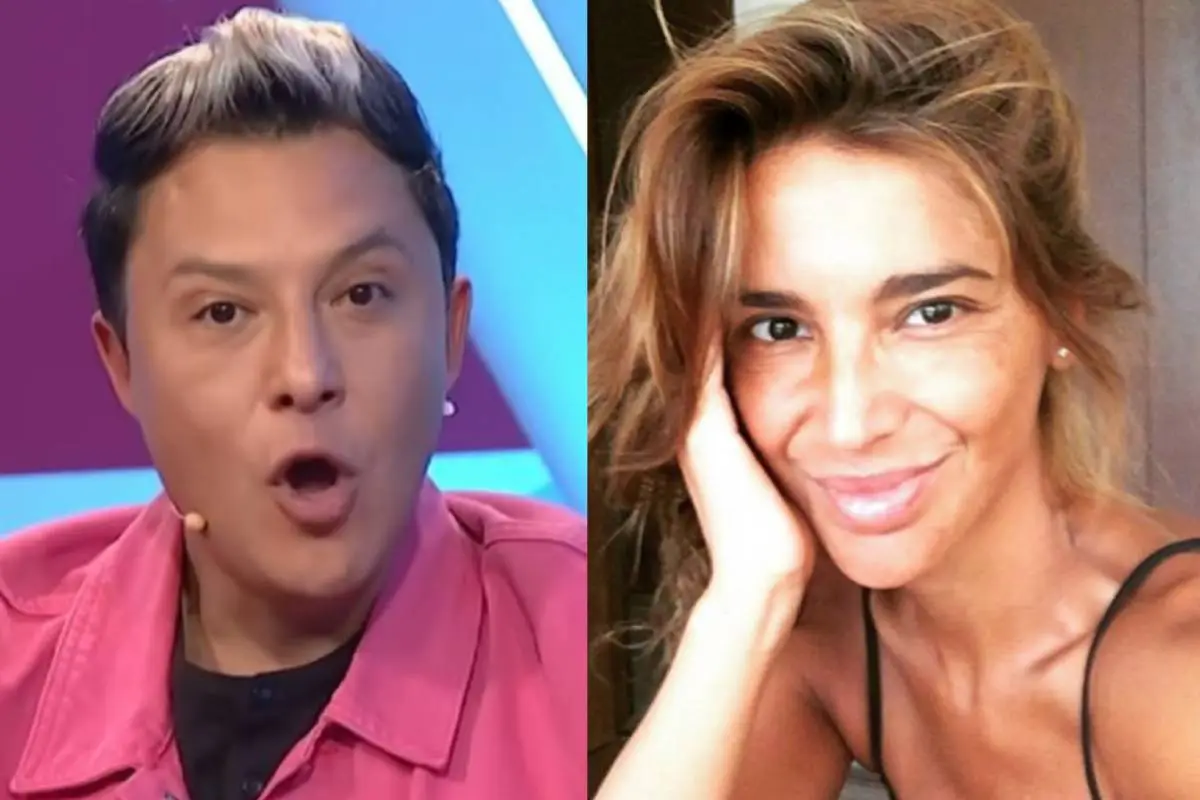 primer plano del rostro de Carla Ballero y Sergio Rojas