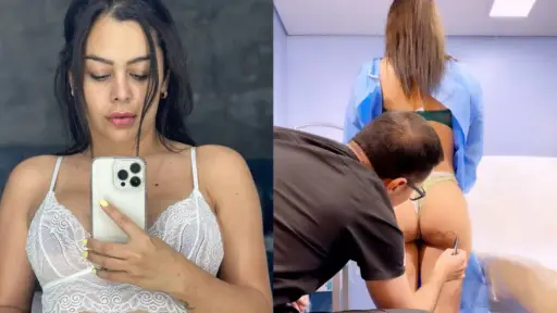 Larissa Riquelme y su operación estética en el trasero