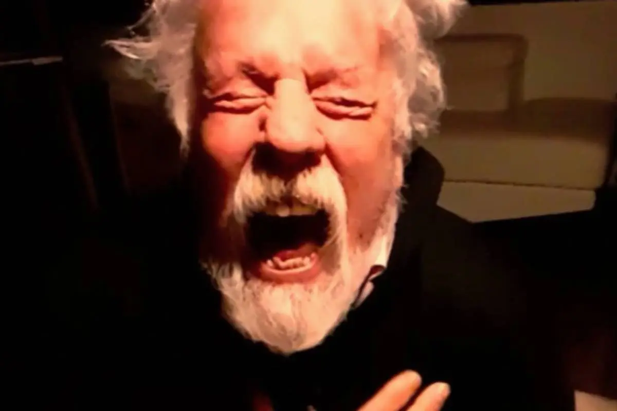 primer plano del rostro de Iván Arenas