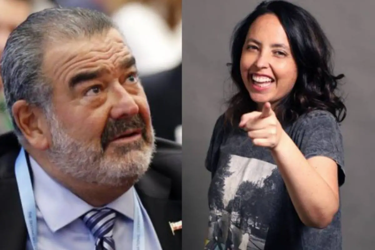 rostro de Chiqui Aguayo y Andrónico Luksic