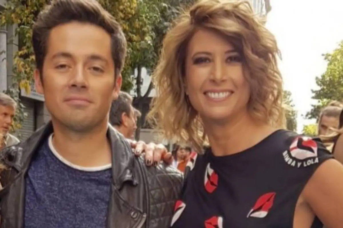 Humberto Sichel junto a su pareja Macarena Pizarro