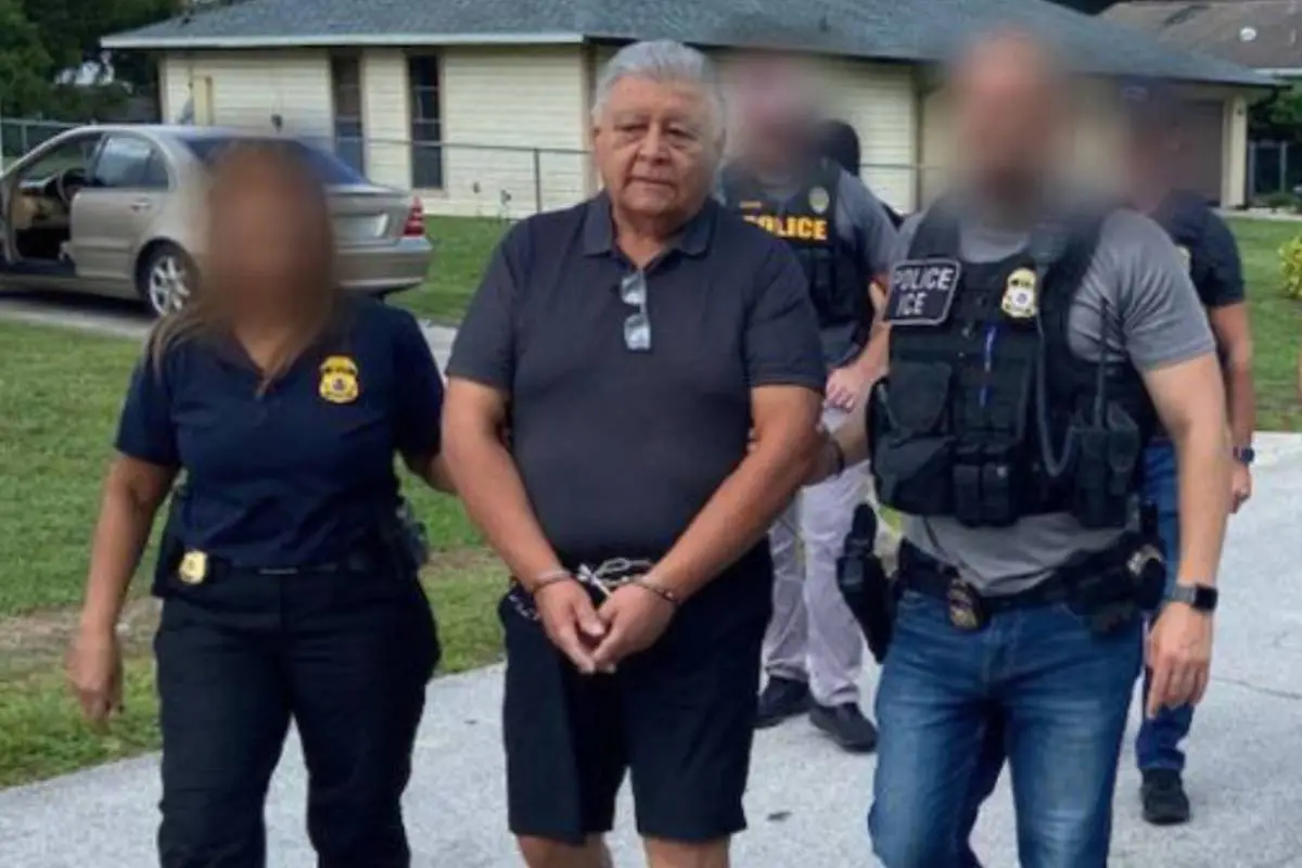 detención en Estados Unidos de Pedro Barrientos por parte de la policía norteamericana