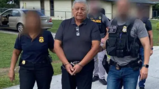 detención en Estados Unidos de Pedro Barrientos por parte de la policía norteamericana