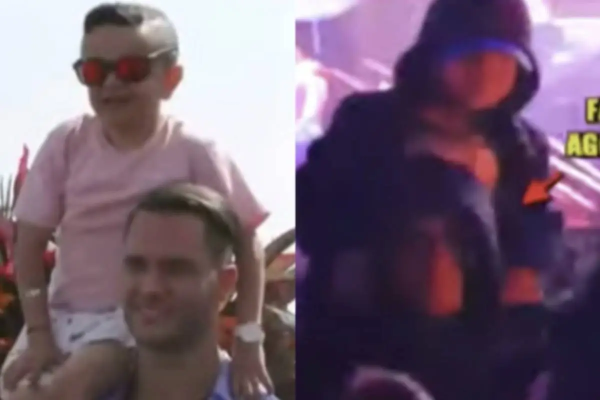 Miguelito con Fabio en Tierra Brava