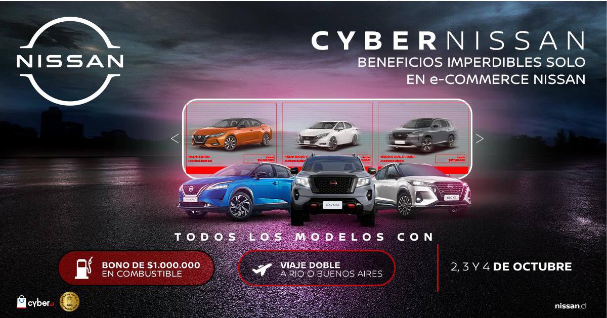 Nissan invita a viajar durante el Cyber Monday /  