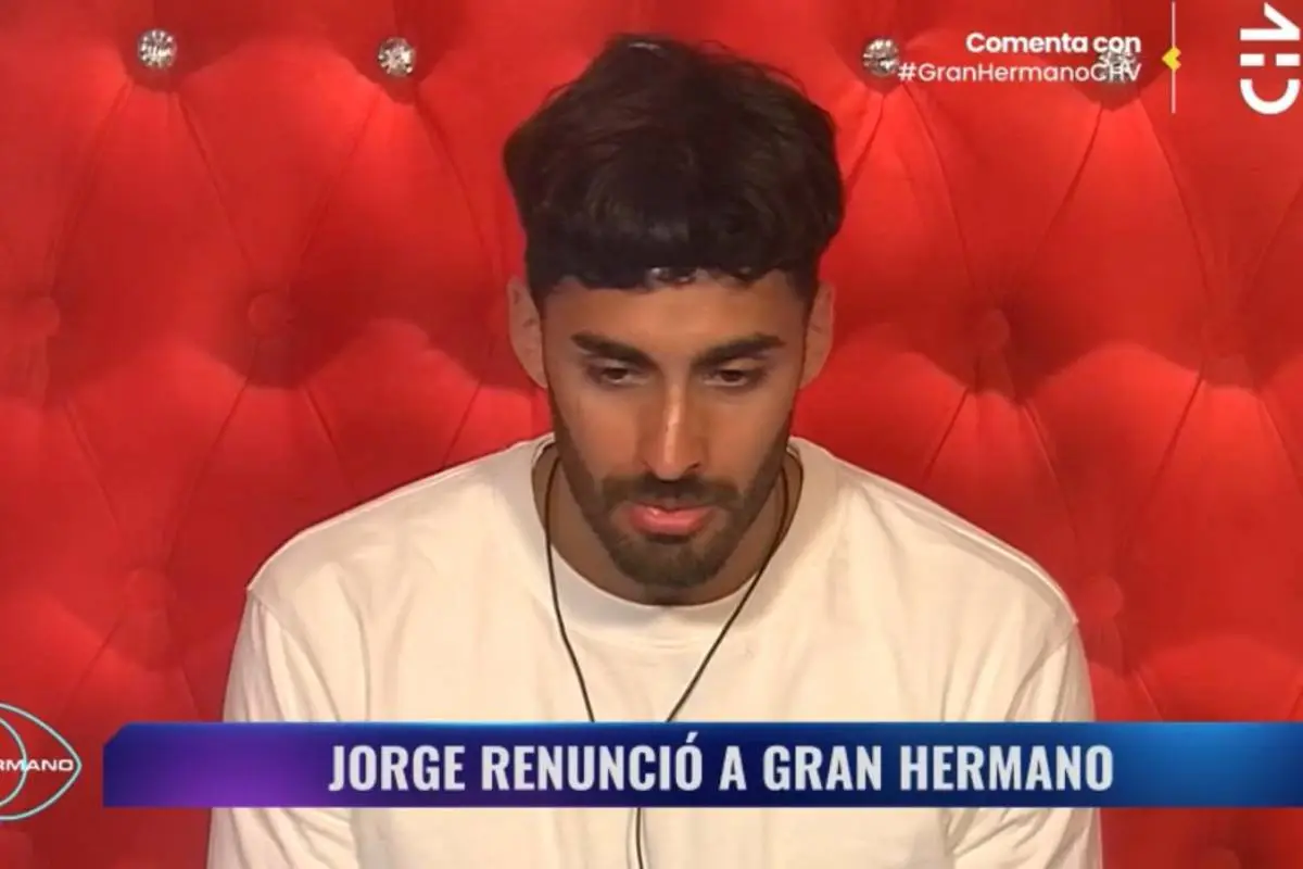 captura de pantalla de Jorge Aldoney de Gran Hermano
