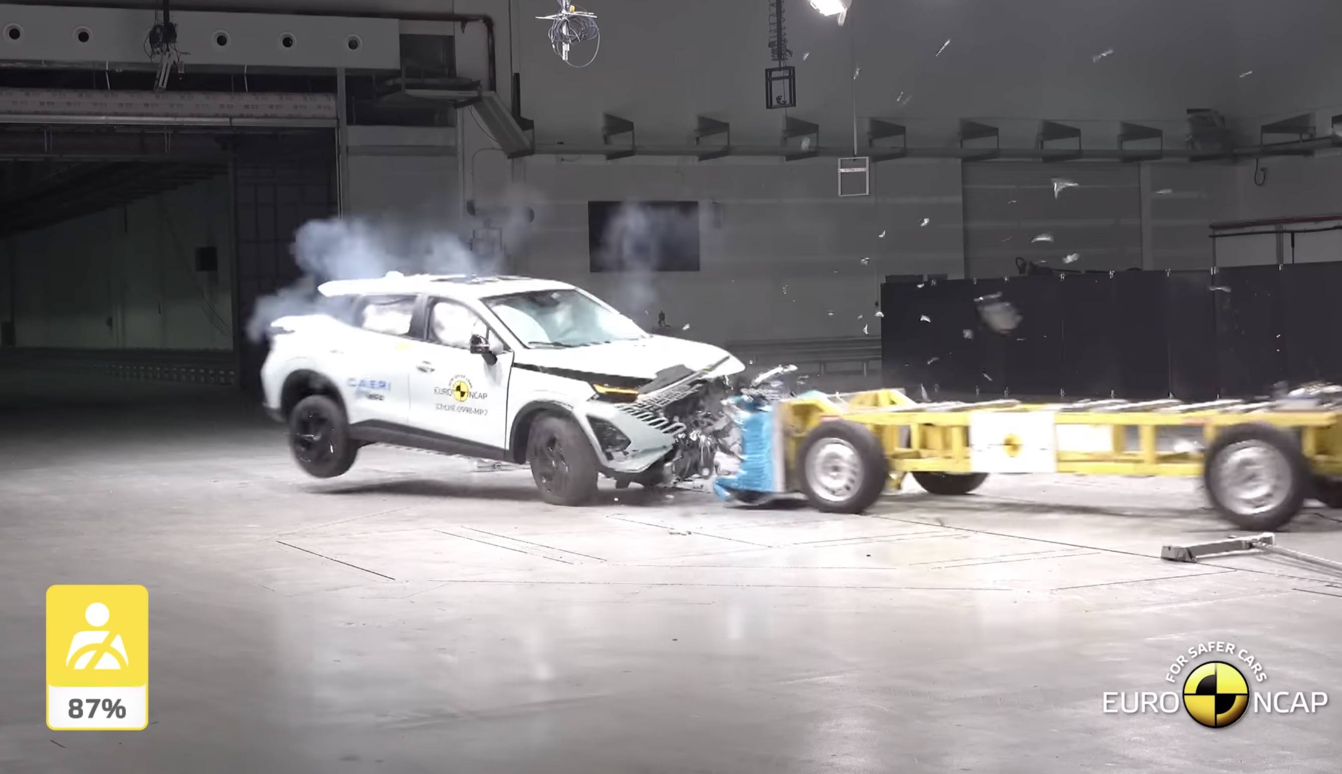 Omoda C5 en test EuroNCAP /  