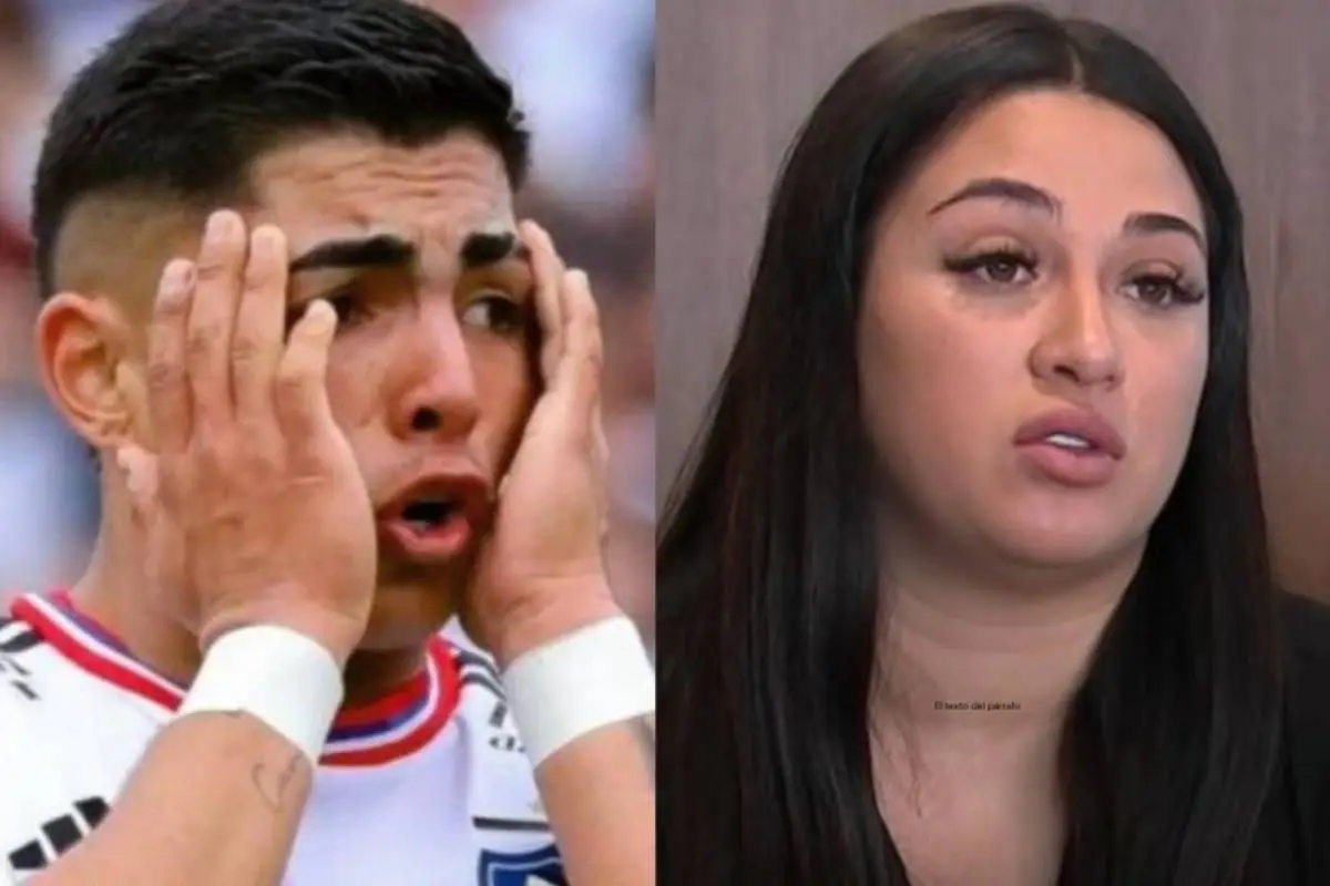 rostros de Jordhy Thompson y Camila Sepúlveda