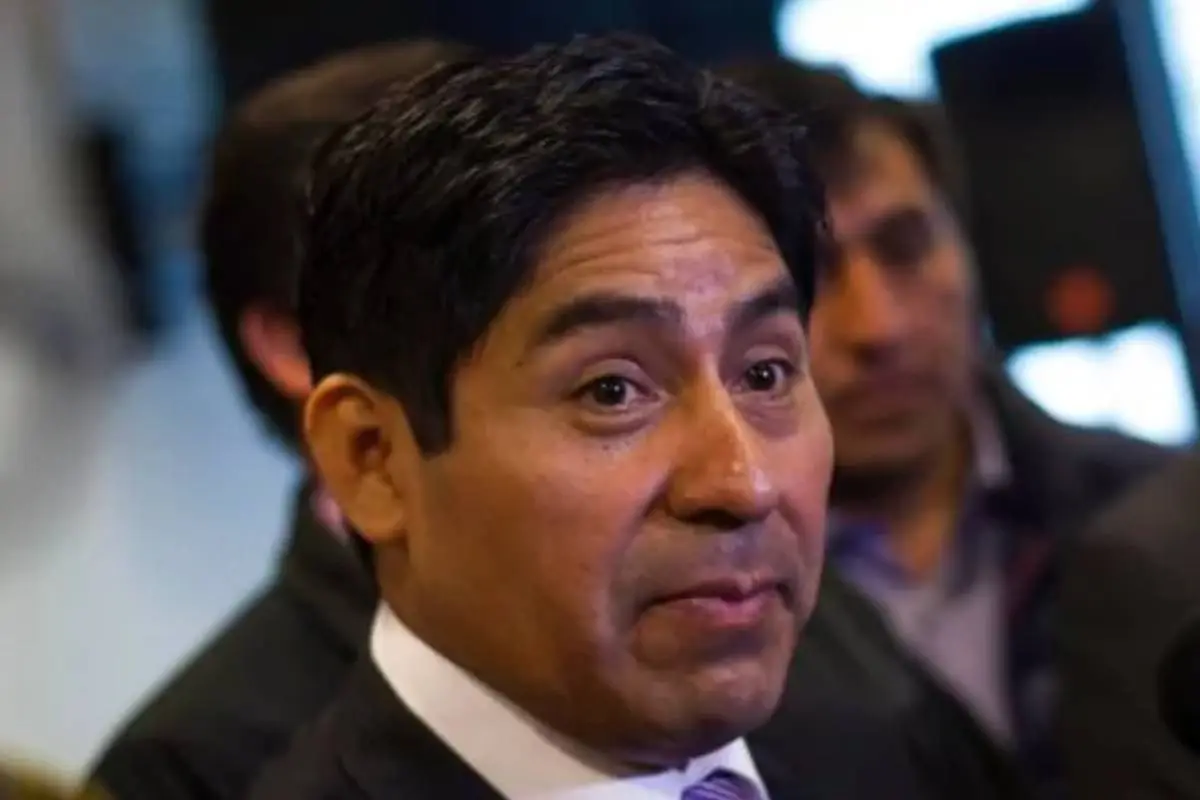 rostro de Juan Carlos Reinao, alcalde de Renaico