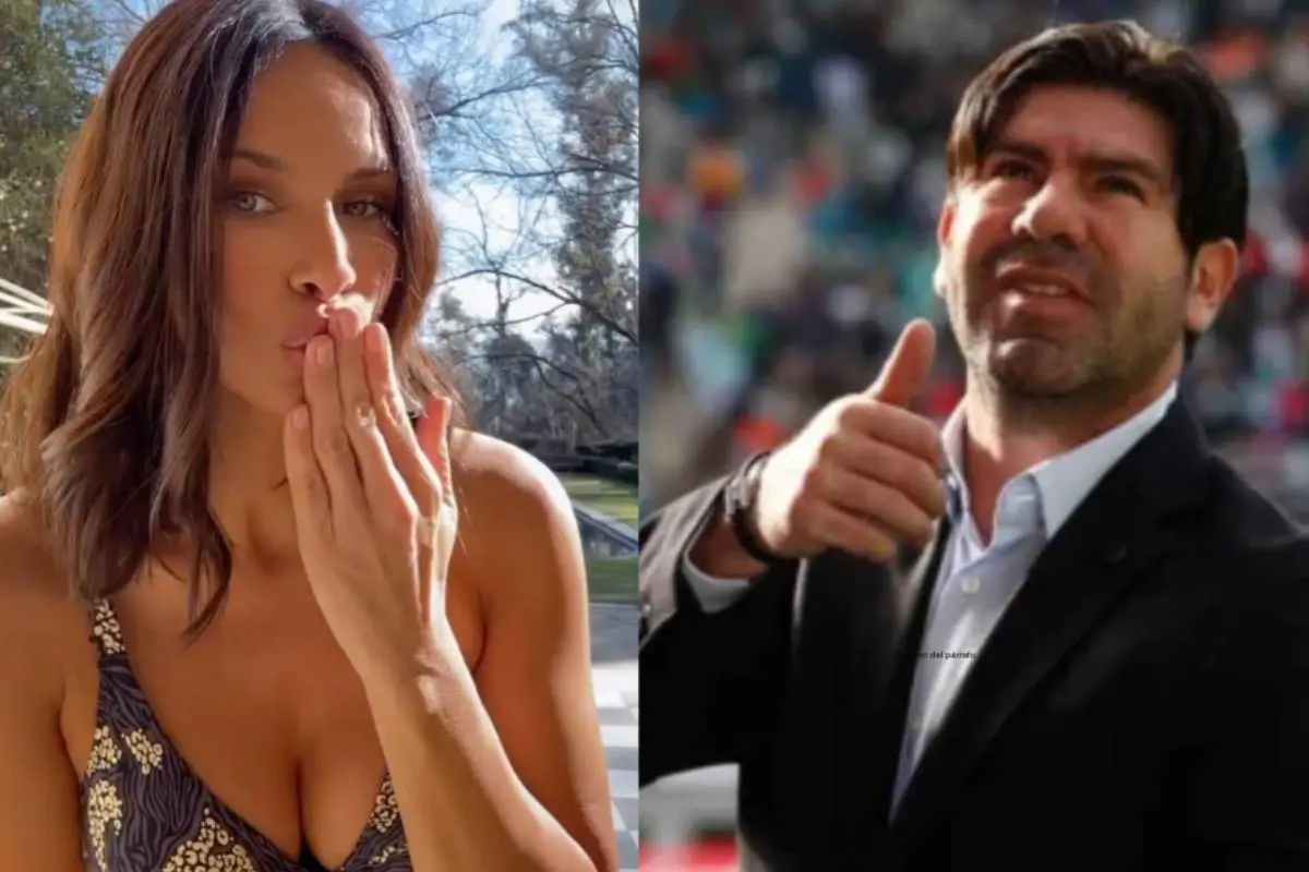 rostros de Marcelo Salas y Rubia Soares