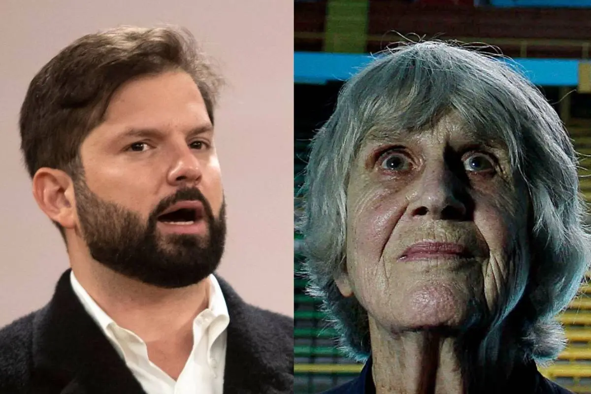 Gabriel Boric y Joan Jara