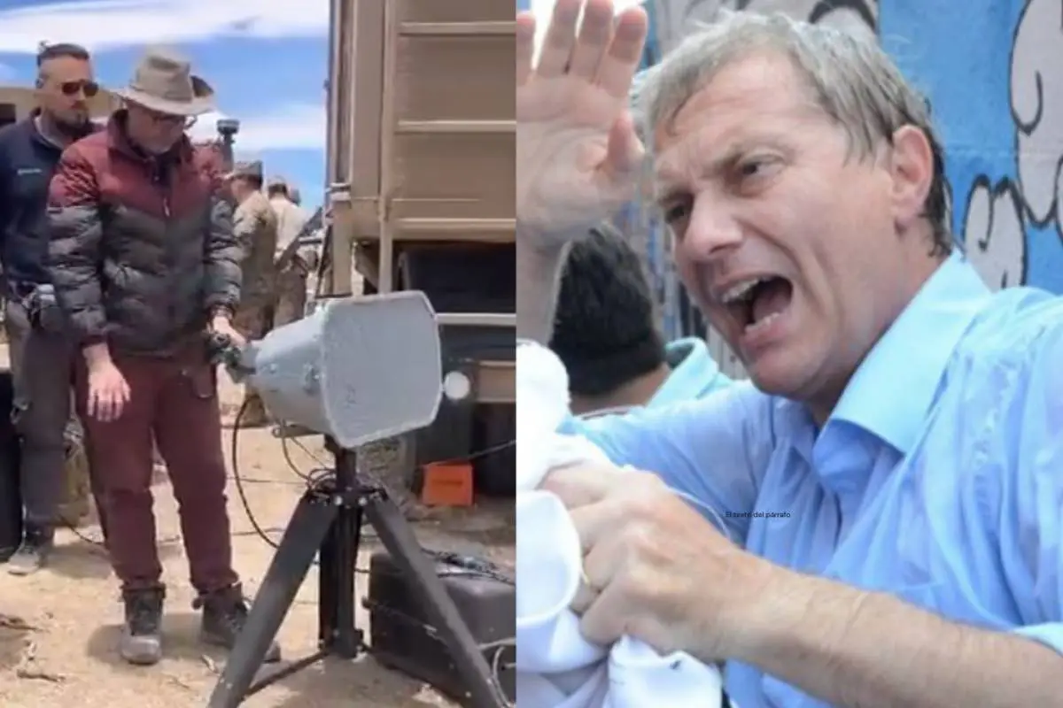 rostro de José Antonio Kast y captura de frontera chilena con Perú