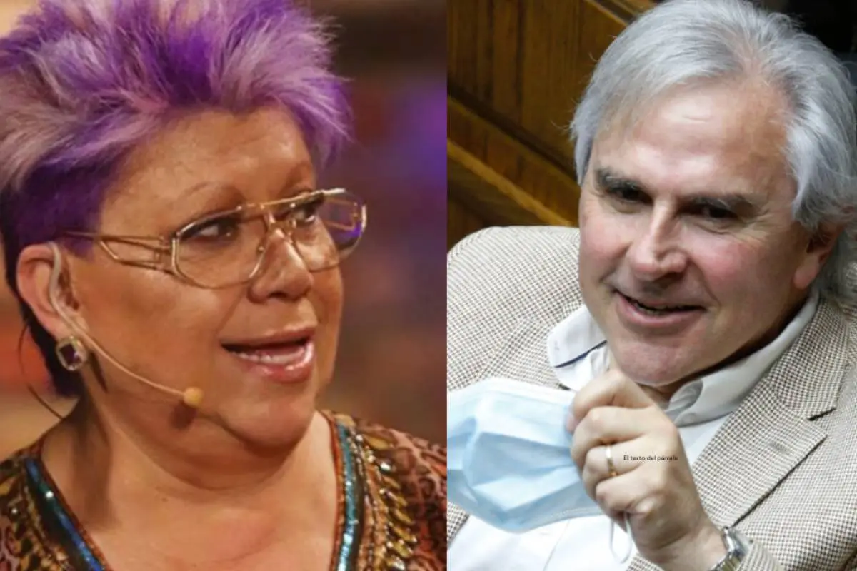 primer plano del rostro de Paty Maldonado e Iván Moreira