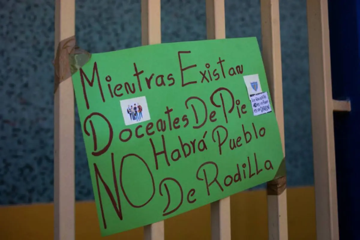 paro de profesores,