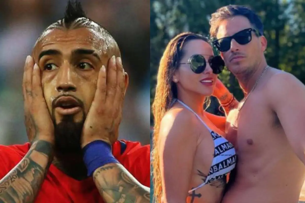 rostros de Arturo Vidal, Marité Matus y Camilo Huerta
