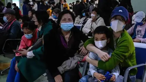 niños enfermos en China