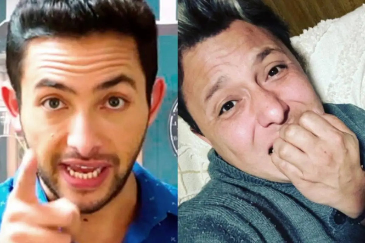 rostros de Hugo Valencia y Sergio Rojas