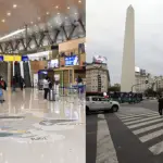 aeropuerto Carriel Sur y obelisco en Buenos Aires