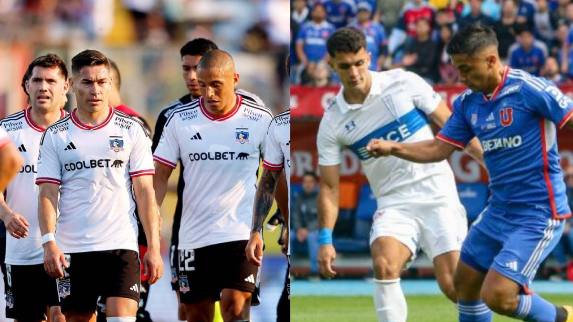 Las bajas de Colo Colo, la U y la UC de cara al 2024