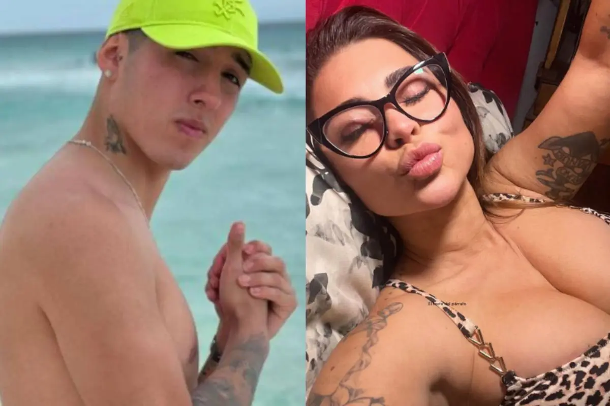 rostros de Pailita y Antonella Ríos