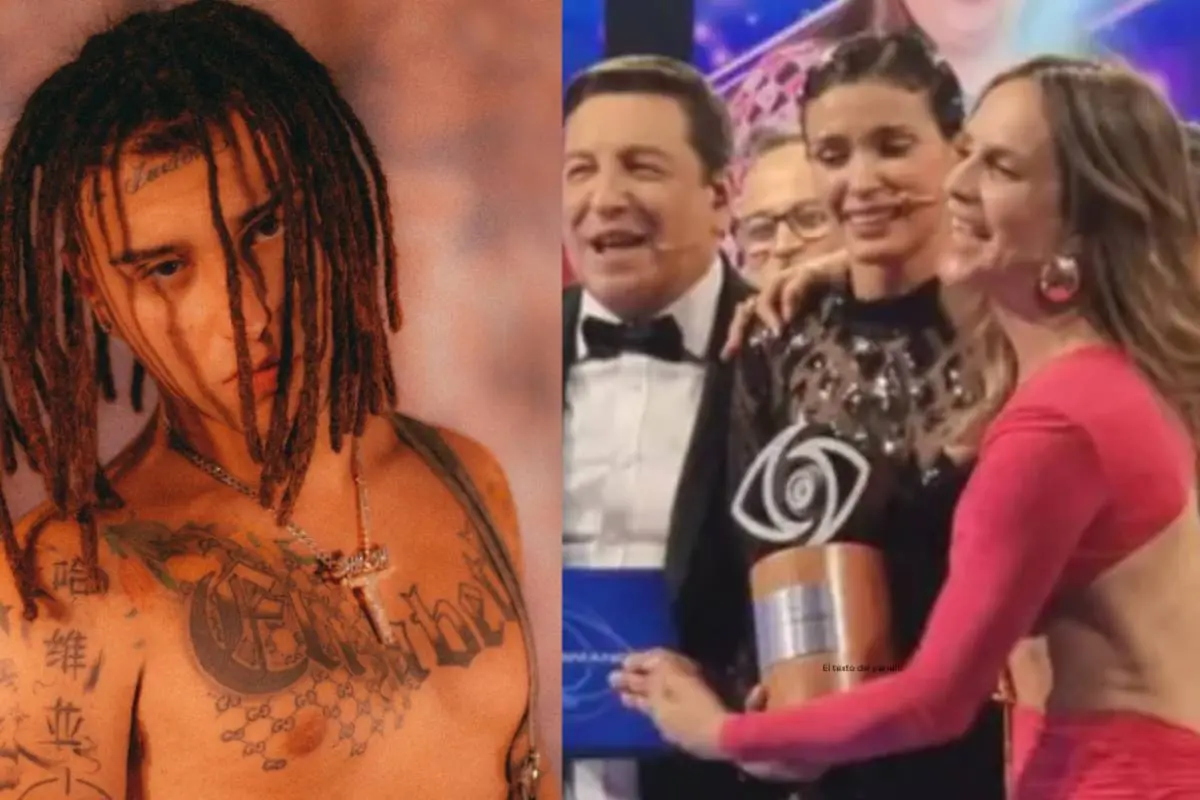 rostro de Pablo Chill-E y Cony en final de Gran Hermano