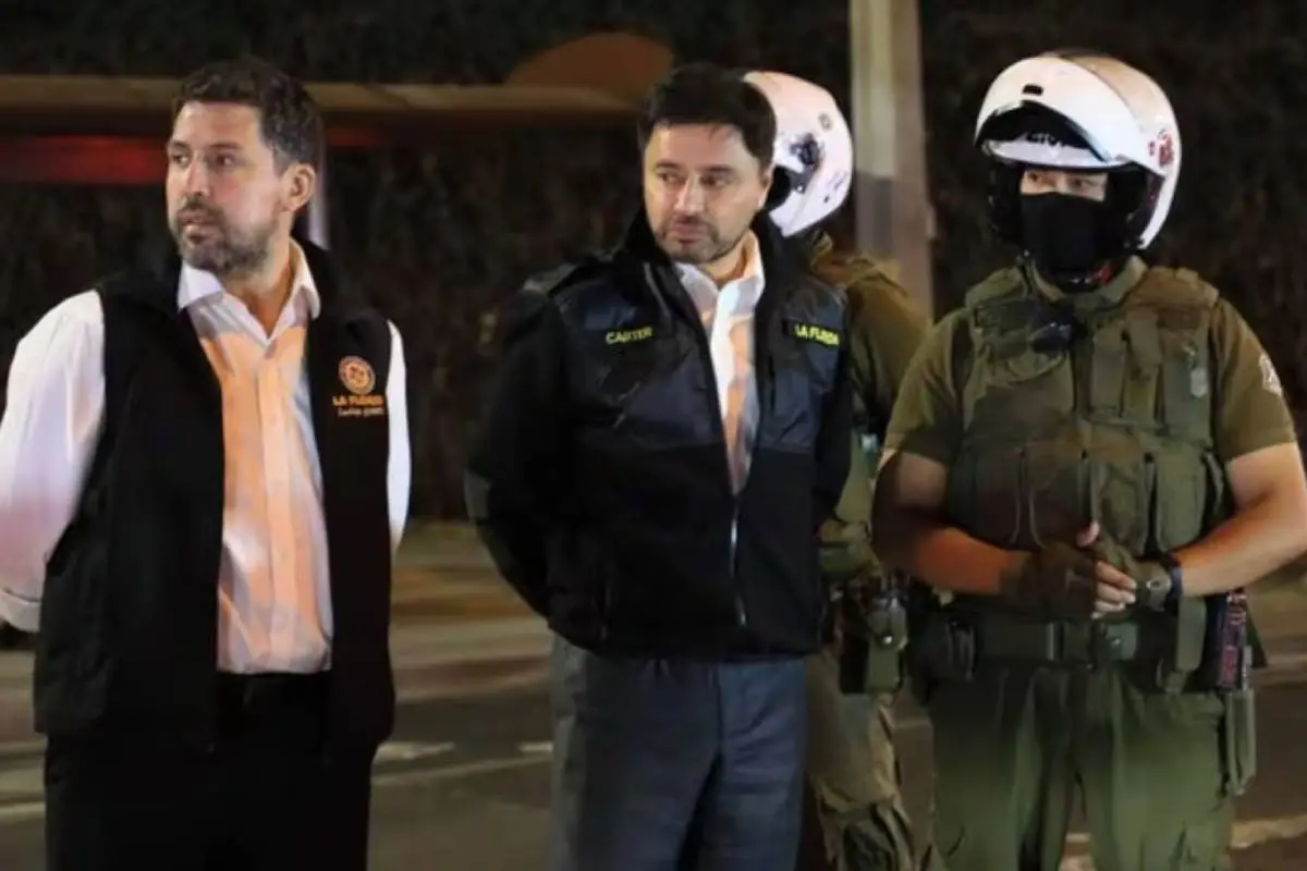 Rodolfo Carter en operativo de seguridad de La Florida