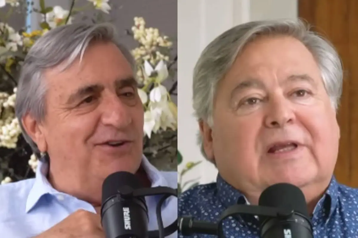 Kike Morandé y Ernesto Belloni