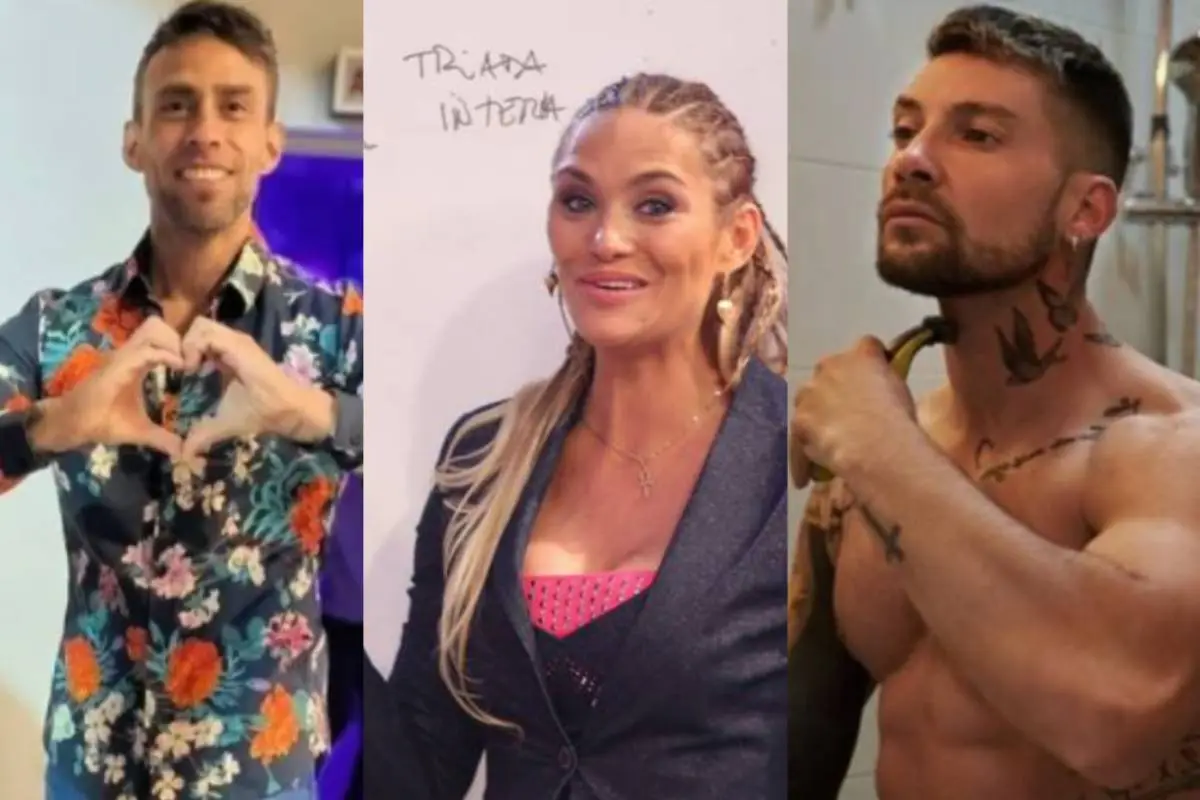 Kenita Larraín, Jorge Valdivia y Luis Mateucci