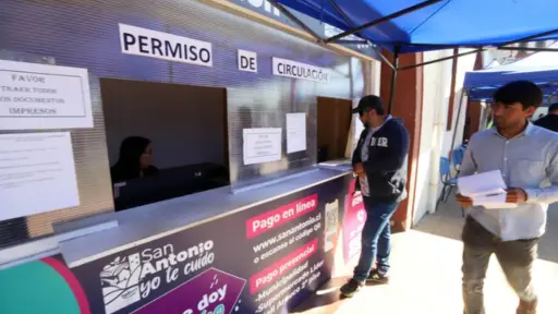 permisos de circulación, 