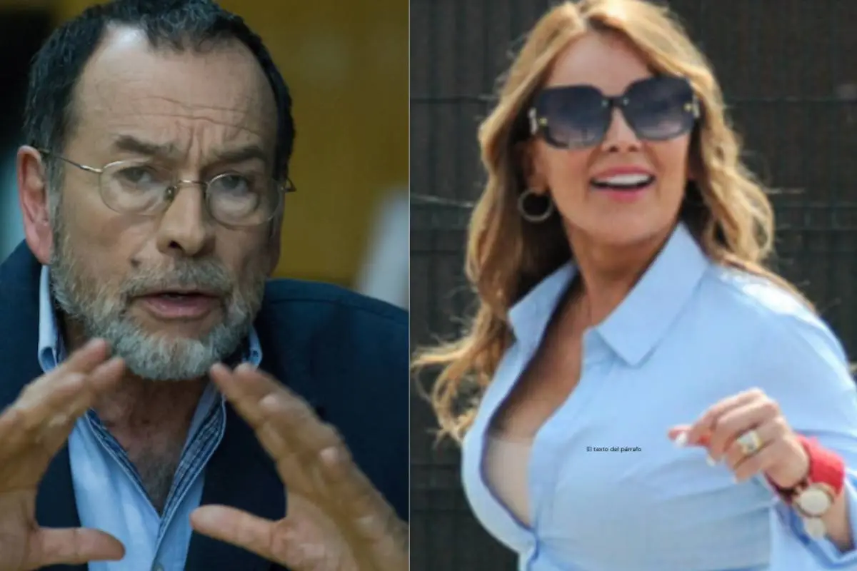 rostros de Nelson Ávila y Cathy Barriga