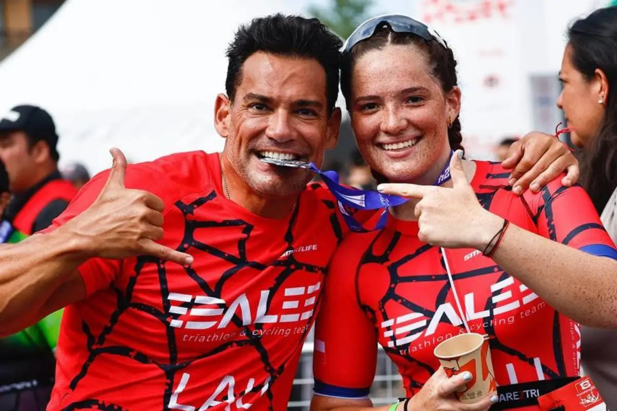 Cristián de la Fuente y Laura