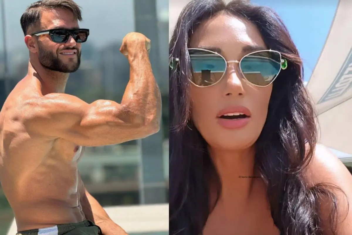 Pamela Díaz y Fabio Agostini