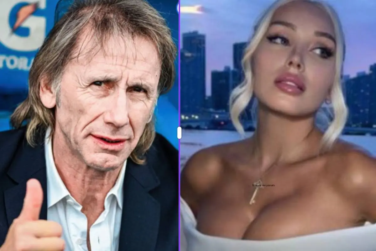 Daniella Chávez y Ricardo Gareca